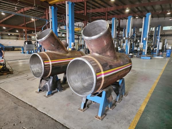 Cladded fabrication