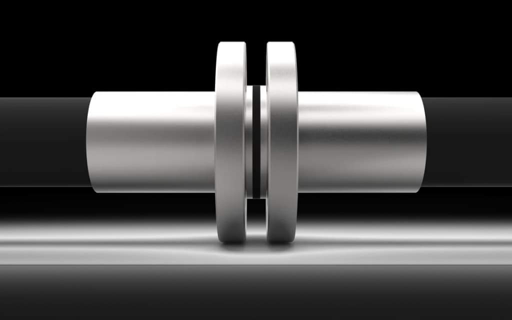 Flanged — Closeup