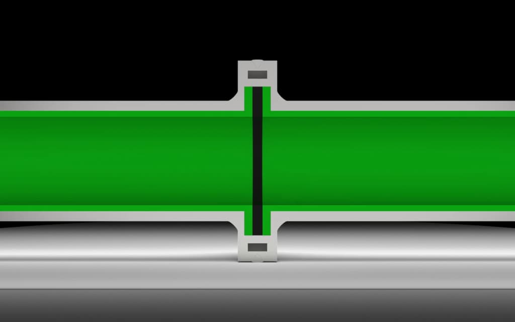 Welded — Section Closeup